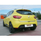 Silencieux d'échappement arrière en inox 1 sortie ronde 80mm Renault Clio IV 0.9TCE (66KW) 2012 - AUJOURD'HUI