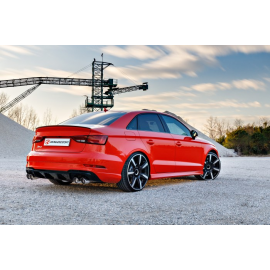 Silencieux intermédiaire + Silencieux arrière duplex avec Valves Audi RS3 SEDAN 2.5TFSI QUATTRO (294KW) 2017 - Aujourd'hui