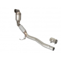 Catalyseur sport groupe n + tube suppression FAP Audi A3 1.9TDI DPF (77KW) - 2.0TDI DPF (103KW) 06/2005 - 06/2008