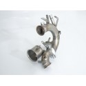 Tube Afrique + tube suppression FAP Groupe N en inox Audi A3 1.6TDI (81KW) 2013 - 2017