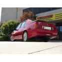 Endschalldämpfer in Edelstahl mit Alfa Romeo 75 1.8 Turbo Evoluzione 1987 - 1991