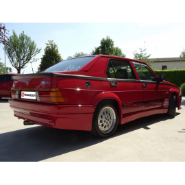 Silencieux arrière en inox Alfa romeo 75 1.8 TURBO EVOLUZIONE 1987 - 1991