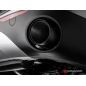 Embout d'échappement ronde Carbon Shot Alfa Romeo Stelvio 2.2 TURBO DIESEL (110KW) 2017 - Aujourd'hui