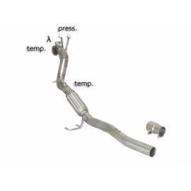 Tube suppression catalyseur + tube remplacement filtre à particules Volkswagen Passat VI 1.6TDI (77KW) 2009 - 2010