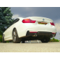 Silencieux arrière duplex BMW Série 3 F30(SEDAN) 318D - 318D XDRIVE (105KW) 02/2012 - Aujourd'hui sortie ronde 80 mm