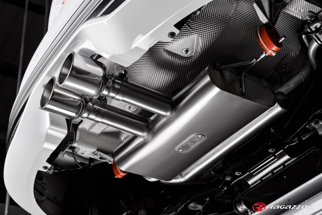 Silencieux Arrière Pour Ford Focus III 2.0 TDCi - 2011-2016 - Acier Aluminié - Neuf
