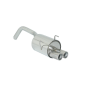 Silencieux d'échappement arrière en inox FORD KA 1.2 (51KW) 01/2009 - 2015