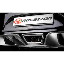 Silencieux arrière duplex en inox avec valve électrique Renault Megane 4 (MK4)RS 1.8TCE (206KW) 2018 - Aujourd'hui