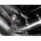 Tramo intermedio grupo N en acero inox + Silencioso trasero grupo N Jaguar F-Type S 3.0 V6 (280Kw) 380cv 2013 - Hoy