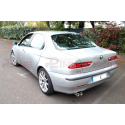 Endschalldämpfer in Edelstahl Alfa Romeo 156 1.9JTD (77/81/85/103/110KW) BERLINA + SPORTWAGON 1997 - 11/2006
