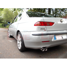 Posteriore inox Alfa Romeo 156 2.4JTD (100/103/110/129KW) BERLINA + SPORTWAGON 1997 - 07/2007
