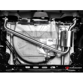 Silencieux arrière duplex en inox Carbon Shot Suzuki SWIFT 1.4 BOOSTERJET (103KW) 2017 - Aujourd'hui