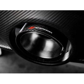 Silencieux arrière duplex en inox Carbon Shot Suzuki SWIFT 1.4 BOOSTERJET (103KW) 2017 - Aujourd'hui