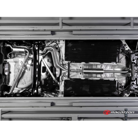 Silencieux arrière duplex en inox Carbon Shot Suzuki SWIFT 1.4 BOOSTERJET (103KW) 2017 - Aujourd'hui