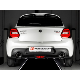 Silencieux arrière duplex en inox Carbon Shot Suzuki SWIFT 1.4 BOOSTERJET (103KW) 2017 - Aujourd'hui