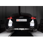 Silencieux arrière duplex en inox avec valves integrées Audi TTS 2.0TFSI QUATTRO (228KW) 10/2014 - 06/2018