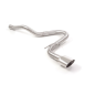 Tubes arrière groupe n en inox Seat Leon MK3 1.5TSI FR (96 / 110KW) 09/2018 - Aujourd'hui