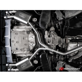 Echappement arrière duplex en inox g/d avec sortie ronde Sport Line AUDI S5 COUPÉ 3.0TFSI QUATTRO (260KW) 2016 - Aujourd'hui