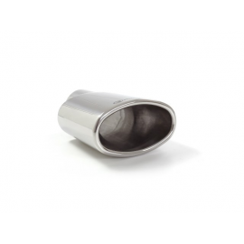 Sortie d'échappement OVALE 115x70 mm Inox Ragazzon