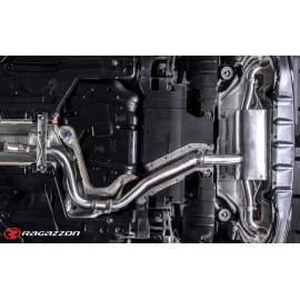 Silencieux arrière duplex en inox Mercedes classe A(177) A200 (120kW) 05/2018 - Aujourd'hui